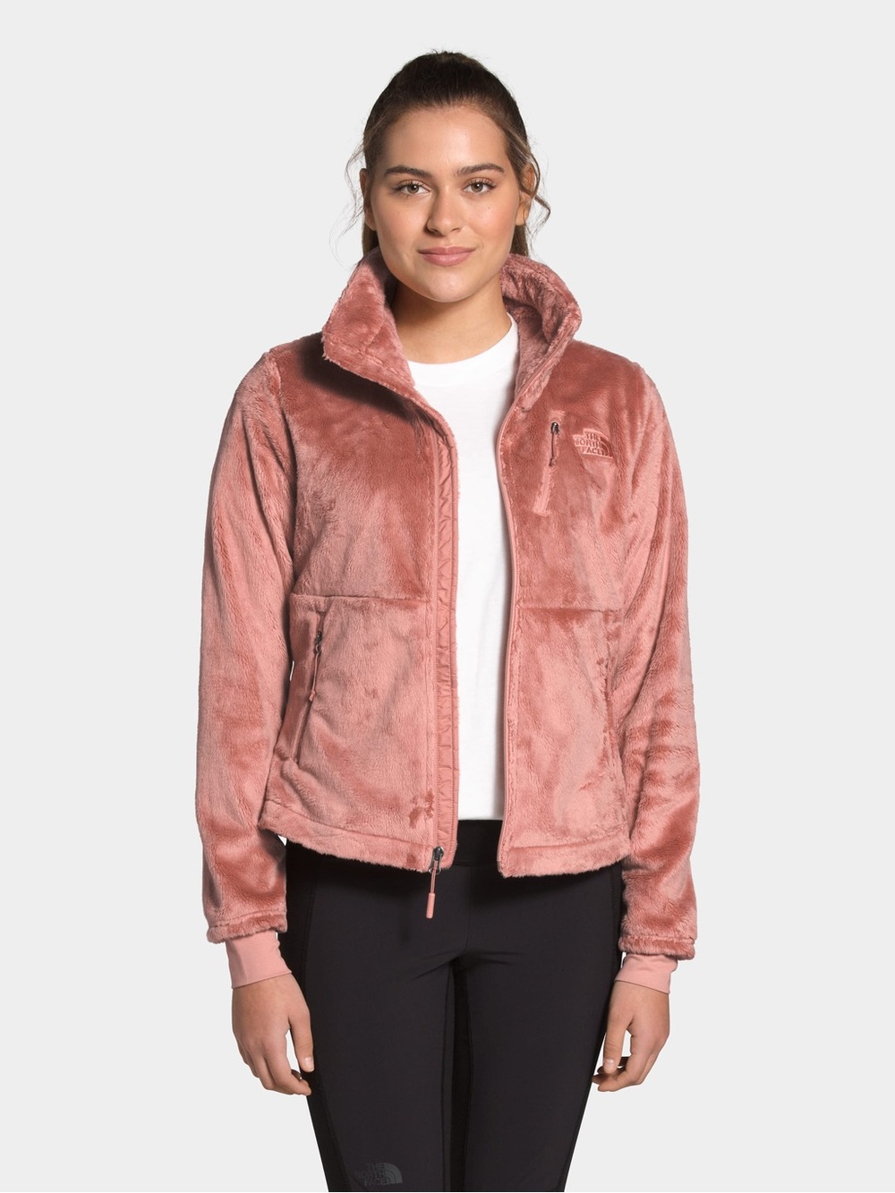 The North Face Women's osito pink full zip size small